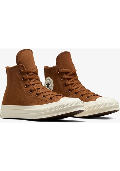 Chuck 70 Unisex Kahverengi Süet Sneaker