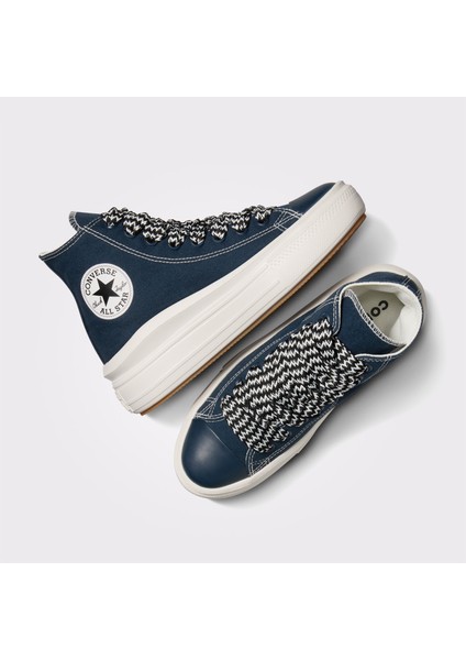 Chuck Taylor All Star Move Platform Kadın Lacivert Sneaker indirimleri