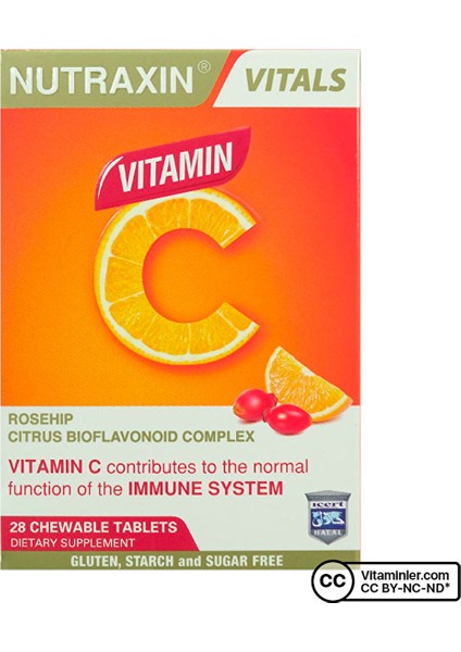 Vitamin C 28 Çiğnenebilir Tablet