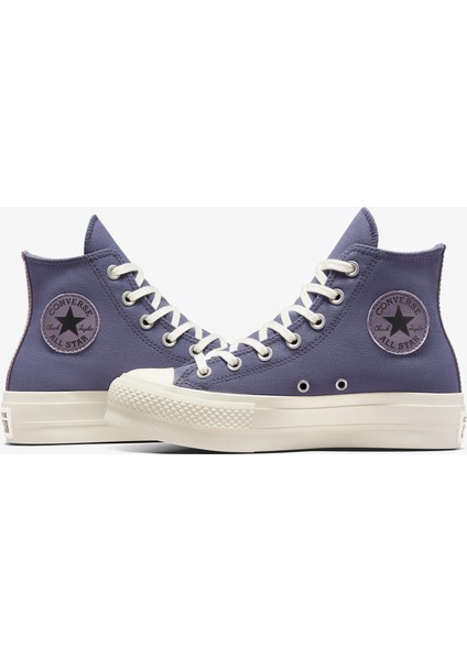 Chuck Taylor All Star Lift Kadın Gri Sneaker fırsatları