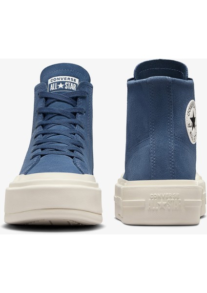 Cruise Unisex Lacivert Süet Platform Sneaker