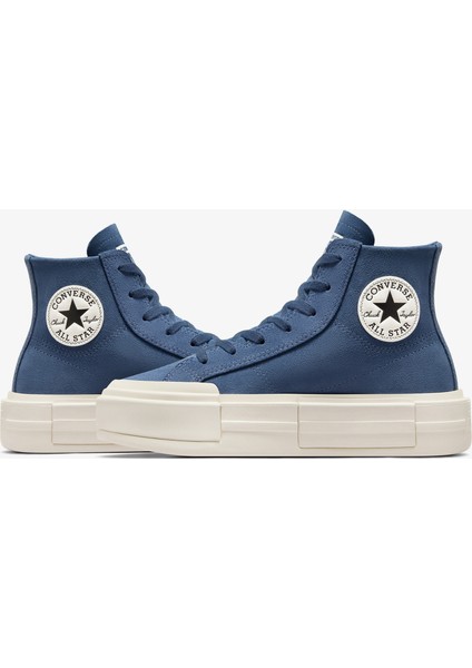Cruise Unisex Lacivert Süet Platform Sneaker