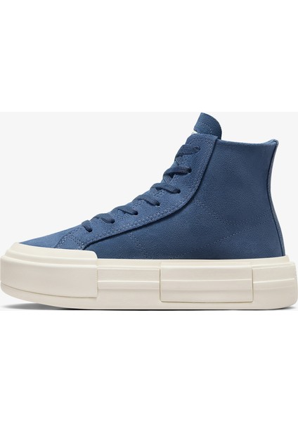 Cruise Unisex Lacivert Süet Platform Sneaker
