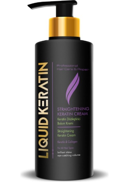 Düzleştirici (Brezilya Fönü) Keratin Saç Bakım Kremi (125ML)