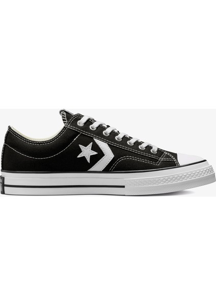 Star Player 76 Premium Canvas Unisex Siyah Sneaker