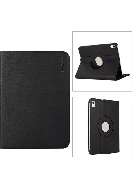 iPad 10.9 2022 Için Deri Akıllı Kılıf (Yurt Dışından)