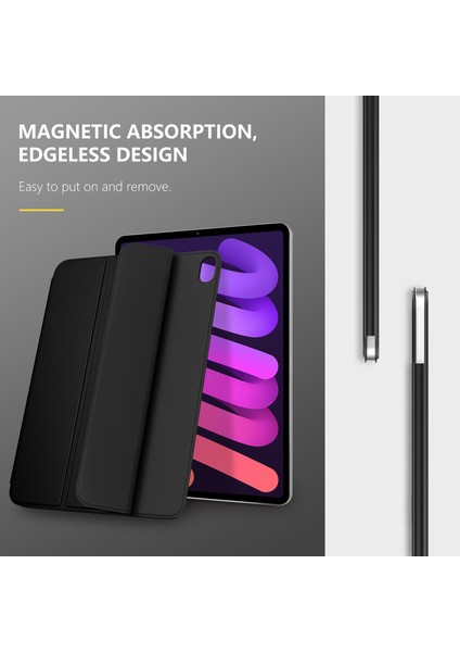 iPad 10. Nesil 10.9 2022 Için Manyetik Akıllı Tablet Kılıfı (Yurt Dışından) indirimleri