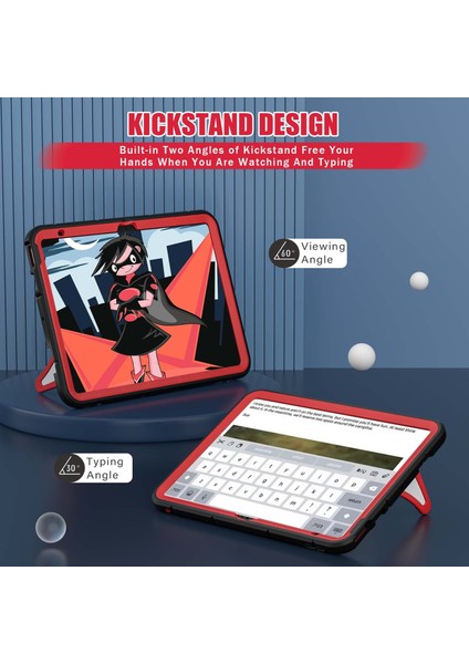 iPad 10. Nesil 10.9 2022 Için Koruyucu Tablet Kılıfı (Yurt Dışından) modelleri