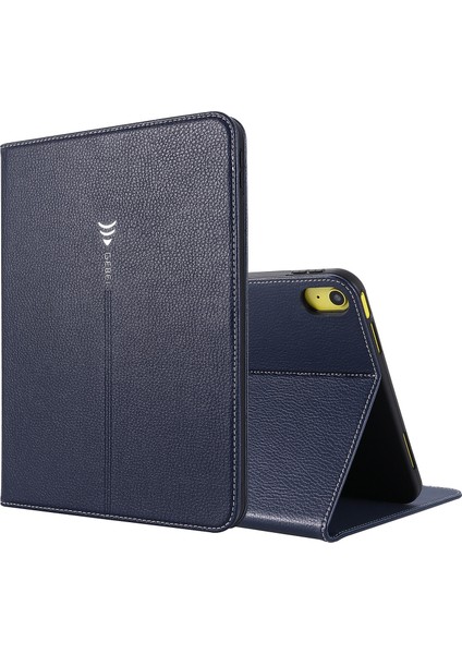Ipek Dokulu Deri Kılıf iPad 10. Nesil 10.9 2022 Için (Yurt Dışından)