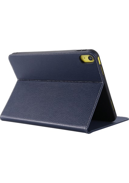Ipek Dokulu Deri Kılıf iPad 10. Nesil 10.9 2022 Için (Yurt Dışından)