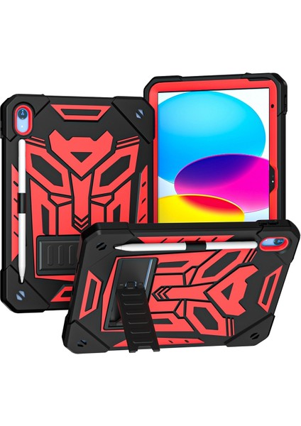 iPad 10. Nesil 10.9 2022 Için Silikon + Pc Tablet Kılıfı (Yurt Dışından)