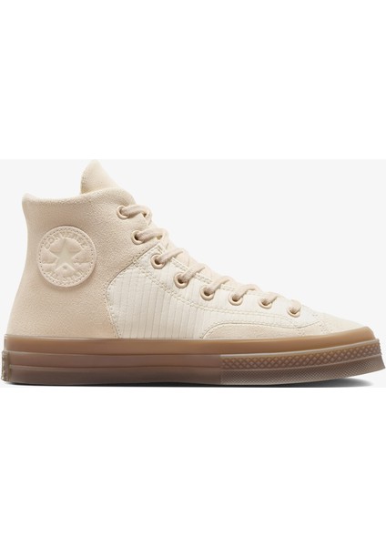 Chuck 70 Marquis Unisex Bej Süet Sneaker