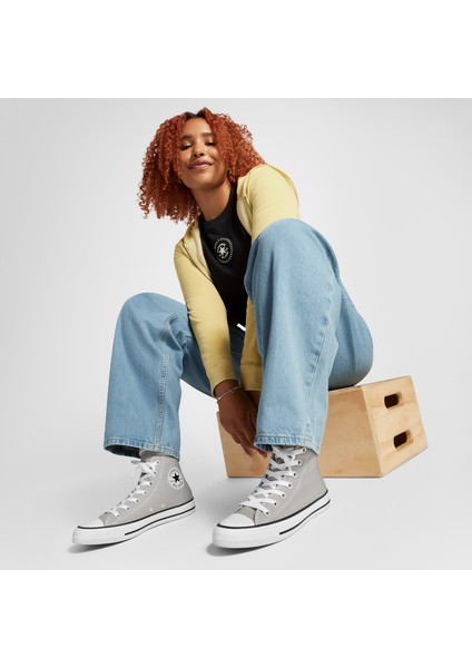 Chuck Taylor All Star Kadın Gri Sneaker modelleri