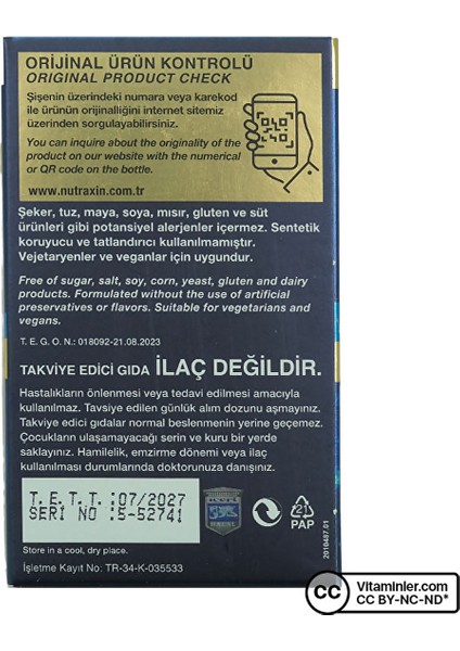 Multivitamin Mineral Energy 60 Tablet
