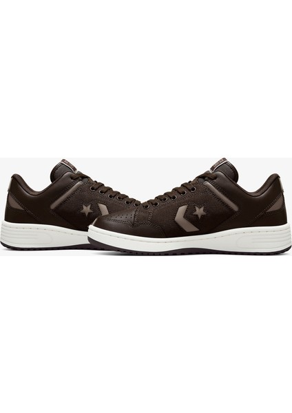 Weapon Unisex Kahverengi Deri Sneaker