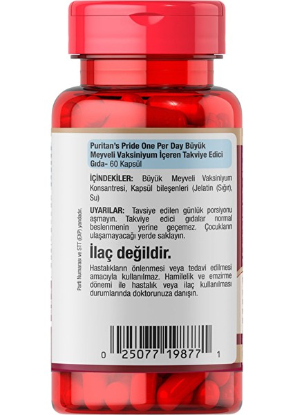 Cranberry 60 Kapsül
