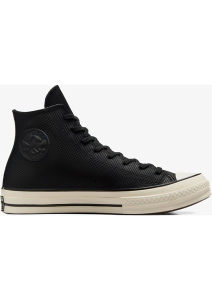 Chuck 70 Unisex Siyah Deri Sneaker
