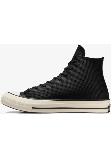 Chuck 70 Unisex Siyah Deri Sneaker