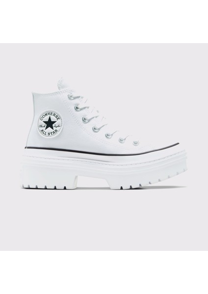 Chuck Taylor All Star Lugged Heel Kadın Beyaz Platform Sneaker