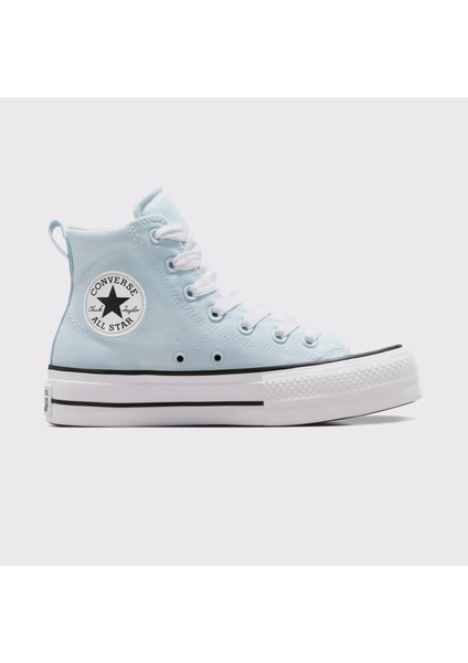 Chuck Taylor All Star Lift Kadın Mavi Platform Sneaker