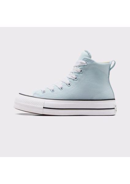 Chuck Taylor All Star Lift Kadın Mavi Platform Sneaker fırsatları