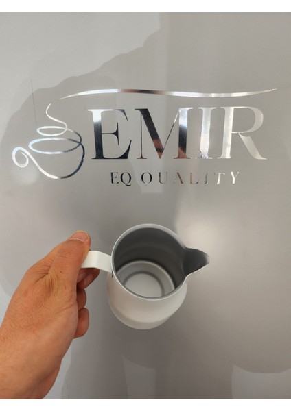 Süt Potu, Sütlük, Pitcher, Süt Köpürtme, Barista Coffee Art, Paslanmaz Çelik (500 Ml)