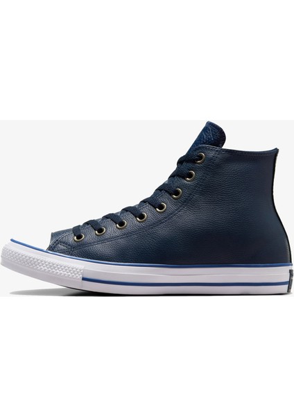 Chuck Taylor All Star Unisex Lacivert Deri Sneaker fırsatları