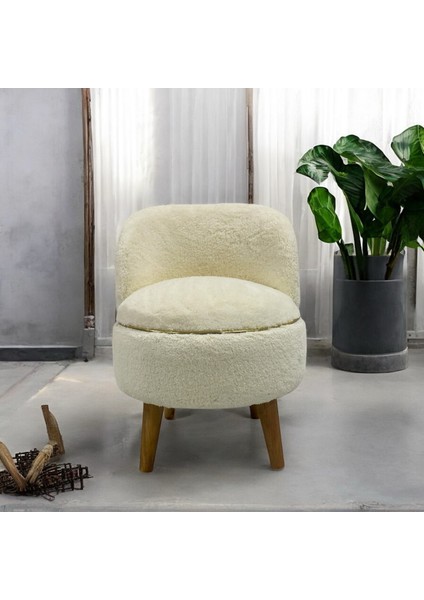 Bej Teddy Kumaş Çay Seti Ikili Koltuk Berjer ve Sandık Puf Takımı (Salon, Balkon, Ofis) 3'lü Takım fiyatları