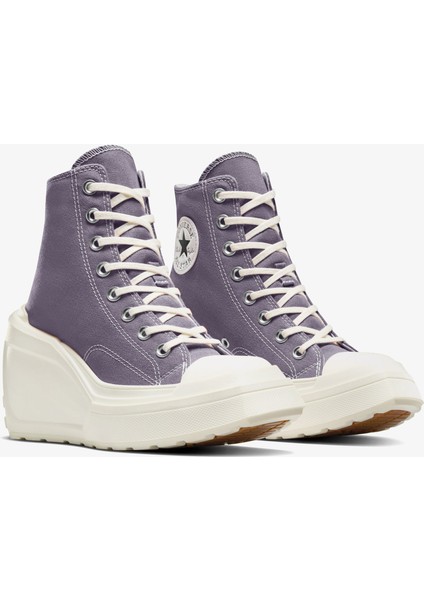 Chuck 70 De Luxe Wedge Unisex Mor Platform Sneaker