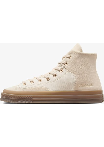 Chuck 70 Marquis Unisex Bej Süet Sneaker modelleri