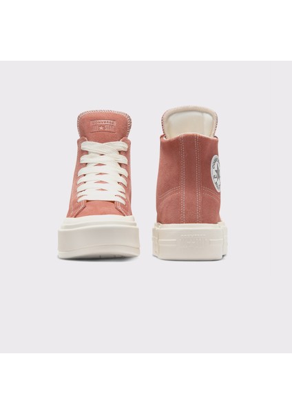 Chuck Taylor All Star Cruise Unisex Kahverengi Süet Platform Sneaker modelleri