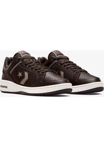 Weapon Unisex Kahverengi Deri Sneaker