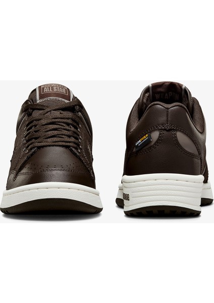 Weapon Unisex Kahverengi Deri Sneaker