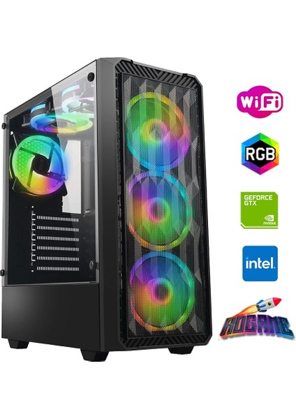 I5 12400F 16GB Ddr4 1tb M2 4gb GTX1650 Oyun Bilgisayarı