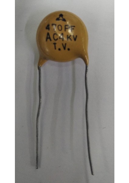 470PF AC4KV Yüksek Voltaj Kondansatör