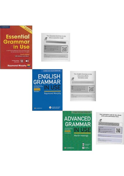 Essential & English & Advanced Grammar In Use With Answers And Ebook & Online Test