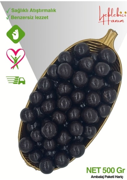 Lüks Çikolata Kaplama Çorum Özel Serisi Bitter Çikolatalı Leblebi 500 gr