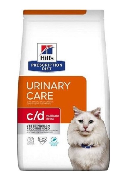 Prescription Diet Urinary Cade C/d Multicare Stress Okyanus Balıklı Kedi Maması 1,5 kg