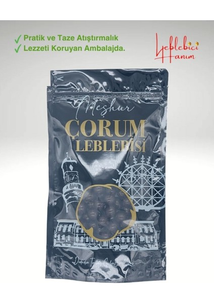 Lüks Çikolata Kaplama Çorum Özel Serisi Bitter Çikolatalı Leblebi 500 gr fırsatları