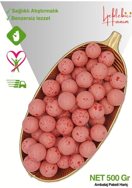 Lüks Çikolata Kaplama Çorum Özel Serisi Çilek Aromalı Leblebi 500 gr