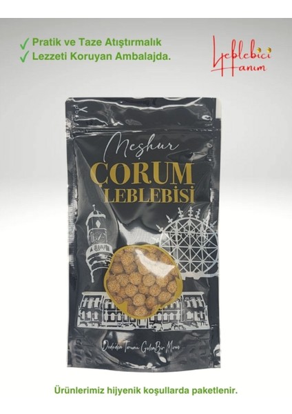 Çorum Özel Serisi Taze Kıtır Haşhaşlı Leblebi 500 gr fırsatları
