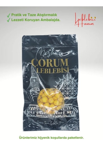 Lüks Çikolata Kaplama Çorum Özel Serisi Muzlu Leblebi 300 gr fırsatları