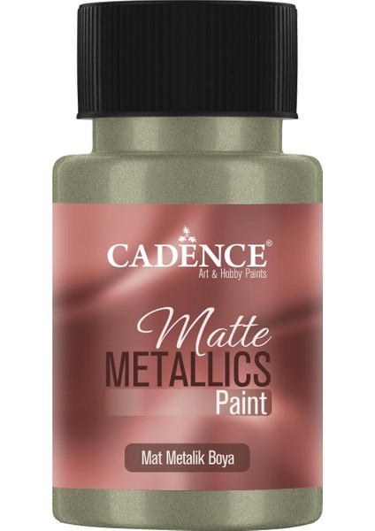 Mat Metalik Boya Mmb-23 Yeşil Altın 50ML