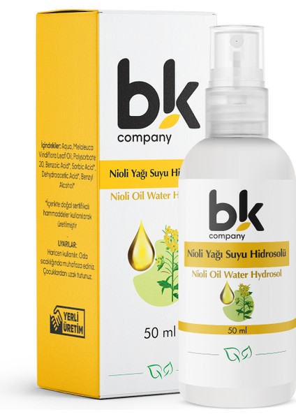 Nioli Yağı Suyu - Gül Suyu 2'li