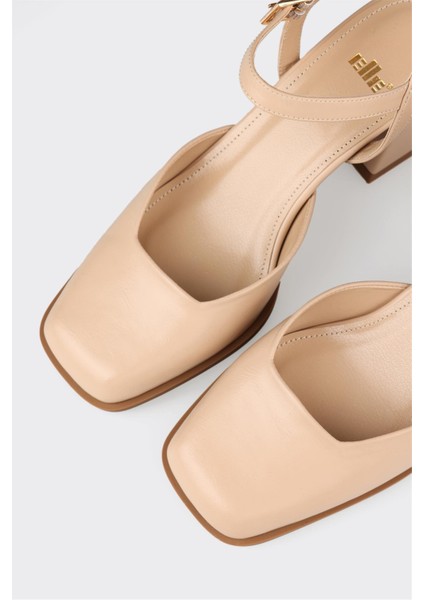 Bej Kadın Topuklu Ayakkabı fırsatları