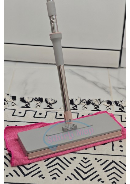 Lüx Kıskaçlı Sıkıştırmalı Mop Islak Mendil ve Tüm Bezler İle Uyumlu Büyük Boy 32 cm