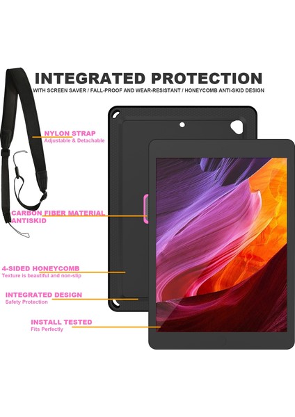 iPad 10.2 2022 / 2021 / 2020 / 2019 / 10.5 Için Tablet Kılıfı (Yurt Dışından)