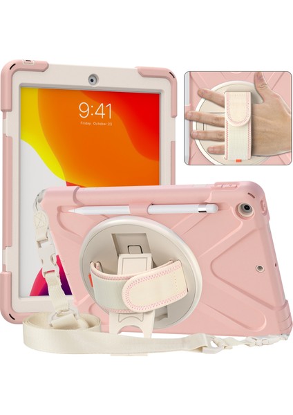 Ipad 10.2 2021/2020/2019 Silikon + Pc Kılıfı Için (Yurt Dışından)