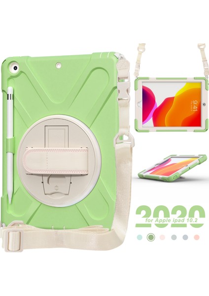Ipad 10.2 2021/2020/2019 Silikon + Pc Kılıfı Için (Yurt Dışından) fırsatları