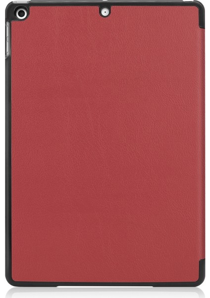 iPad 10.2 Için Custer Texture Deri Kılıf (Yurt Dışından)